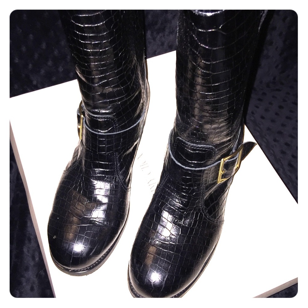 Jimmy Choo moto boots